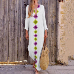 2025 Suvine Vaba L&otilde;ikega V-kaelusega Pikk Kleit Mood L&otilde;hikuga Disainiga M