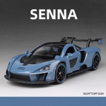 McLaren Senna Superauto Simulatsioon Valumalmist ja M&auml;nguautod Heli ja Valgus Tagasit&otilde;mmatav Auto 1:32 sulamist mudeli s&uuml;nnip&auml;evakingitused