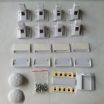 Lastele m&otilde;eldud magnetilised kapilukud, universaalsed kappide ja sahtlite jaoks, ilma puurimiseta