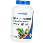 Gl&uuml;komannaan, konjaki juure ekstrakt, Gl&uuml;komannaan Konjaki juure ekstrakt, Nutricost 180 kaps (69647019) 180caps