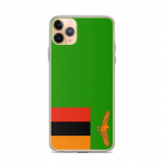 Coque T&eacute;lephone Drapeau Zambie &ndash; iPhone 11 Pro Max