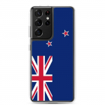 Coque T&eacute;l&eacute;phone &ndash; Samsung &ndash; Galaxy S21 &ndash; Drapeau Nouvelle-Z&eacute;lande &ndash; Supp &ndash; Mitmev&auml;rviline