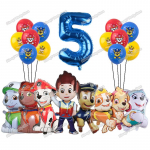 PAW Patrol S&uuml;nnip&auml;evapeo Dekoratsioon Uus Versioon &Otilde;hupallikomplekt &Uuml;hekordsed N&otilde;ud Laste &Uuml;rituste Tarvikud B&auml;nner Taust Kingitus Other