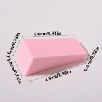 10 tk Pehmed k&auml;snad Gradient Nail Art Stamper T&ouml;&ouml;riistad V&auml;rv Fade Manik&uuml;&uuml;r Tee ise Loomingulised k&uuml;&uuml;netarvikud Nail Art Sponge