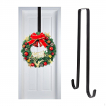 Wreath Hanger for Front Door Double Sided Sturdy Iron over The Hook Christmas Easter