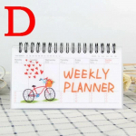 1 tk s&uuml;learvuti kaasaskantav p&auml;evakava p&auml;evik n&auml;dala-kuu planeerija koolitarbed kirjatarvete korraldaja ajakava kirjutusplokid D