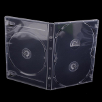 T&uuml;hi CD &uuml;mbris Pp plastist piimjas l&auml;bipaistev CD &uuml;mbris CD &uuml;mbris, mahutavus 3 plaati