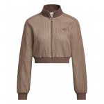 Adidas Originals Spordipluus Ss25 L&uuml;hike Logoga L&uuml;hike P&uuml;stkraega Spordijakk Slim Fit Pikkade Varrukatega Naiste Jakk KC2645 M
