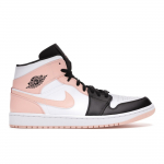 Air Jordan 1 Mid Crimson Tint Meeste tossud Oranž Valge Must 554724-133 44