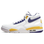Nike Flight Legacy Lakers Meeste tossud Valge University-Gold Regency-Lilla BQ4212-102 40.5