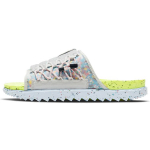 Nike Asuna Crater Slide Volt Unisex Tossud Hall Platinum-Toon Chambray-Sinine DJ4629-001 40