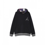 Jordan Logo Pusa Kapuutsiga Dressipluus Meeste Dressipluus Must FD7403-010 L