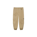 Li-Ning Badfive Changan Youth tikandiga logo lahtised kitsenevad vabaaja p&uuml;ksid meestele Alusp&uuml;ksid khaki AKXR619-2 L