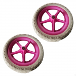 1 Pair Balance Bike Replace Wheels Lightweight Cycling Accessories Training Tyre 27 cm