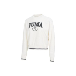 Puma Br&auml;ndi logoga tr&uuml;kitud American Vintage Sports Casual Pullover naiste dressipluus valge 623597-65 L