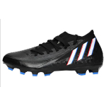 Adidas Predator Edge.3 Paeltega K&otilde;va Pinnase MG Kunstmurust Kangas&uuml;mbris Tasakaal P&otilde;rutuskindlus Jalgpallikingad Meestele Jalgpallikingad Must Valge Sinine GW9987 40