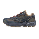 Mizuno Racer Adv V&auml;litingimustes libisemiskindel Vastupidav Vabaaja Mugav Madala s&auml;&auml;rega Jooksujalatsid Unisex toss Kiltkivihall-Must Pruun D1GH241212 38.5