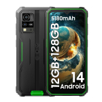 Blackview BV4800 Pro 12GB RAM 128GB ROM Andriod 14 nutitelefon 5180mAh only cell phone roheline