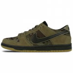 Nike Zoom Sb Dunk Low Pro 'Olive Green Camo' Tossud vabaajajalatsid 854866-209 37.5