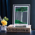 3D Maastiku Liivakella Ornament: Loov voolav liivamaal s&uuml;nnip&auml;evadeks, kontorisse ja laua kaunistuseks