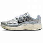 Nike P 6000 Valge Metallik H&otilde;be Lame H&otilde;be Must Tossud CD6404-105 41 h&otilde;be