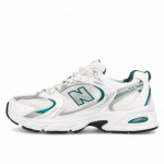 New Balance MR 530 Valge H&otilde;bedane Metallik Roheline EU 37.5