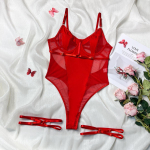 Seksikas naistepesu v&otilde;rgust camisole kombinesoon jalar&otilde;ngaga S