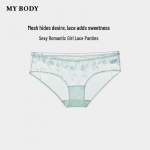 Mybody Romantic Lace Triangle Briefs M