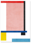 Plakat kolorowy bauhaus plakaty na ścianę 30x40 cm