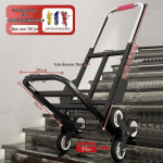 Kompaktne treppironija raskeveok&auml;ru: Kaasaskantav k&auml;ru pagasi h&otilde;lpsaks transportimiseks