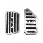 SAWAKAKI Toyota Tank M900A/M910A Spetsiaalne disain logoga Alumiiniumist teljepedaali piduripedaali kate 2-osaline komplekt (H&otilde;bedane) h&otilde;be