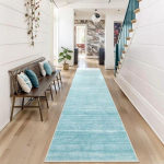 VIAKAMA V&auml;rviline Ruuduline Vaip Elutuppa ja Magamistuppa, Eriti Pikk T&auml;ielikult Laotatav Paks ja Pehme &Auml;&auml;rega Vaip Koridorimatt Kodu Dekoor 50X160CM