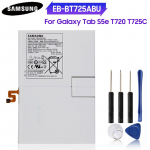 Originaal asendusaku Samsung Galaxy Tab S5e T720 T725C S6 Lite SM-P610 P615C EB-BT725ABU jaoks 7040mAh