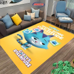 Disney Gabbysi nukumaja vaip, vaip elutuppa magamistuppa, diivanile k&ouml;&ouml;ki uksematt dekoratiivmatt, laste libisemiskindel p&otilde;randakate vastupidav matt, kingitus 60*90cm