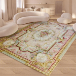 Vintage Rustikaalne Vaip Shabby Roosidega Vaibad Luksuslik Pehme Elegantne Traditsiooniline Vaip Lilleline P&otilde;randavaip Kodu Elutuba Magamistuba Matid 120*160cm beige