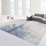 P&otilde;hjamaise abstraktse mustriga vaip elutuppa, renderduskaunistus, diivani juurde, suur ala vaibad 200x300 cm, v&auml;litingimustesse, aktiivne, libisemisvastane matt, kohandatav 60*90cm gray