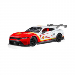 1/24 Ford Mustang GT3 &uuml;hisbr&auml;ndi versioon Sulamist Sportauto Mudel Metallist Rajav&otilde;idus&otilde;iduauto S&otilde;iduki Mudel Heli ja Valgustusega Laste M&auml;nguasi Kingitus