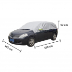 Poolkatte Auto kate Sobib Peugeot 208 Sobib Renault Clio UV-kaitse Tolmukindel P&auml;ikesekaitse Luukp&auml;ra Autole P&auml;ikesekatte Kaitse