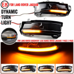 2x D&uuml;naamiline LED suunatuli k&uuml;ljepeegli valgusti Land Rover Range Rover Evoque 2014-2018 Velar 2018 Discovery Sport'ile