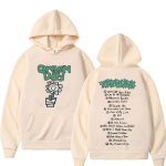 Punkb&auml;nd Green Day Kerplunk Graafiline Huppar Meeste Vintage Vabaaja Fliisist Dressipluus Mehed Naised Gooti Rock Retro &Uuml;legabariidilised Hupparid XL beige