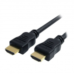Ultra HD 4K x 2K kiirusega HDMI-kaabel - STARTECH - 1 m - Must - Kullatud