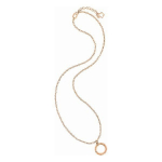 Collier - Folli Follie - 3N13T004RC - Jaune - Rose - 45 cm roosa
