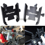 For XL1000 Varadero ABS Motorcycle Accessories Handlebar Mobile Phone Holder GPS stand bracket Handlebar Black