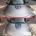 For Mazda MX-5 NC 2009-2015 Car styling Car Engine cover Pull flower film Stickers Car Accessories Car Style B