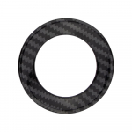 Auto rooliratta keskosa logo &uuml;mmargune kleebistrimmi Volkswagen VW Golf 6 7 MK6 MK7 Jetta MK5 Passat B6 B7 Polo