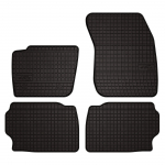 Dywaniki samochodowe gumowe do: Ford Mondeo MK4 liftback, sedan, kombi (2007-2012) - czarne, dopasowane
