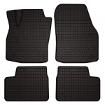 Dywaniki samochodowe gumowe do: Opel Astra H sedan, hatchback, kombi, TwinTop, cabrio, coupe (2003-2010) - czarne, dopasowane