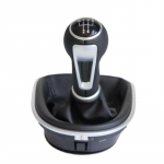 Seat Leon II Toledo III Altea XL 2005-2012 Autole 5/6-k&auml;iguline k&auml;igukangi nupp PU-nahast saapakattega K&auml;igukangi hoob 5 Speed