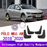 for VW Volkswagen Polo MK6 AW 2018  Car Fender Mudguard Mud Flaps Guard Splash Flap Car must