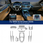 BMW X3 X4 G01 G02  2024 jaoks TPU Autonavigatsiooniekraani kile K&auml;igukasti kaitsekleebis Kriimustusvastased Siseaksessuaarid for X3-G01 22-24